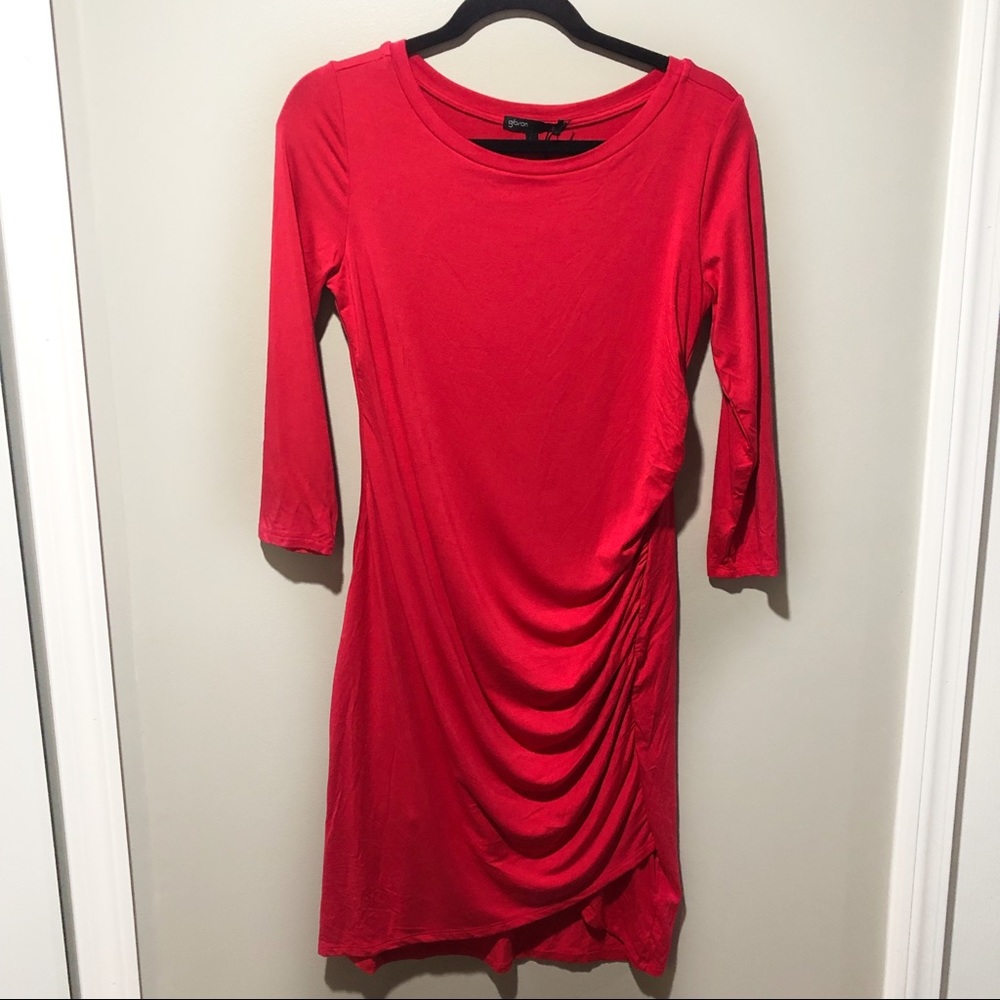 Gibson | Hannah Ruched Dress S NWT